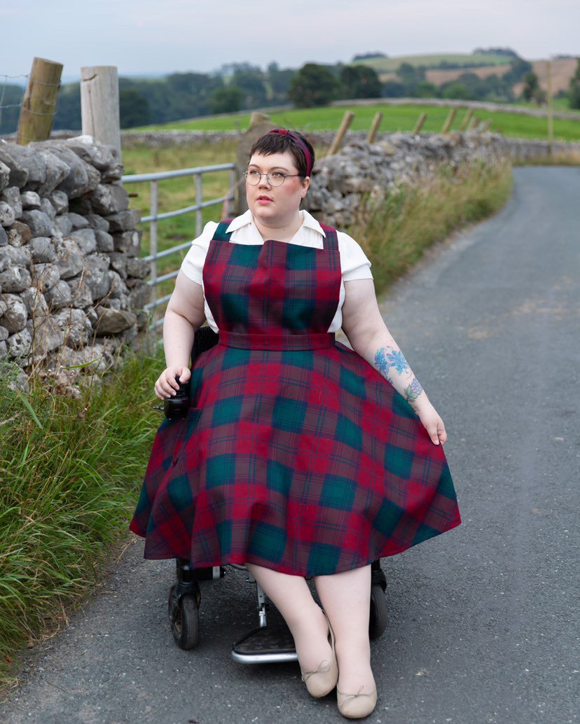 'Robyn' pinafore skirt