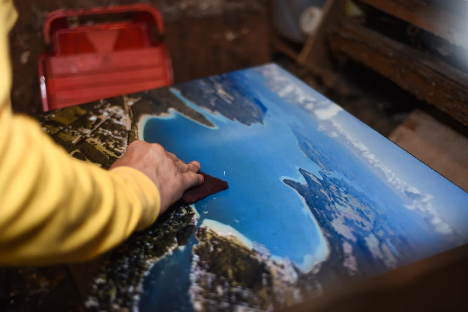 Our Custom Framing Story — The Wooden Gallery Traverse City Gallery