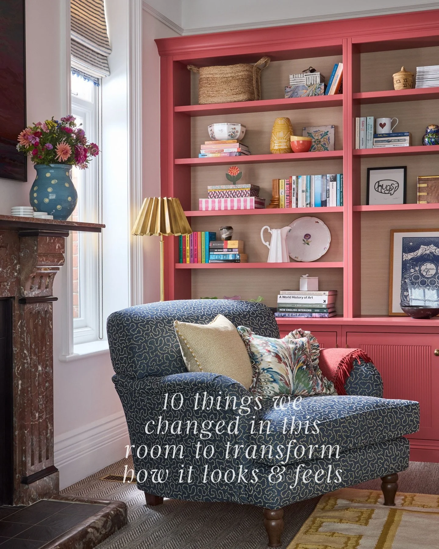 From subtle shifts to bigger, bolder statements, we thought we&rsquo;d share 10 of the specific design decisions we made in this recently finished family sitting room that intentionally transformed the look and feel of the space.

Our key objective w