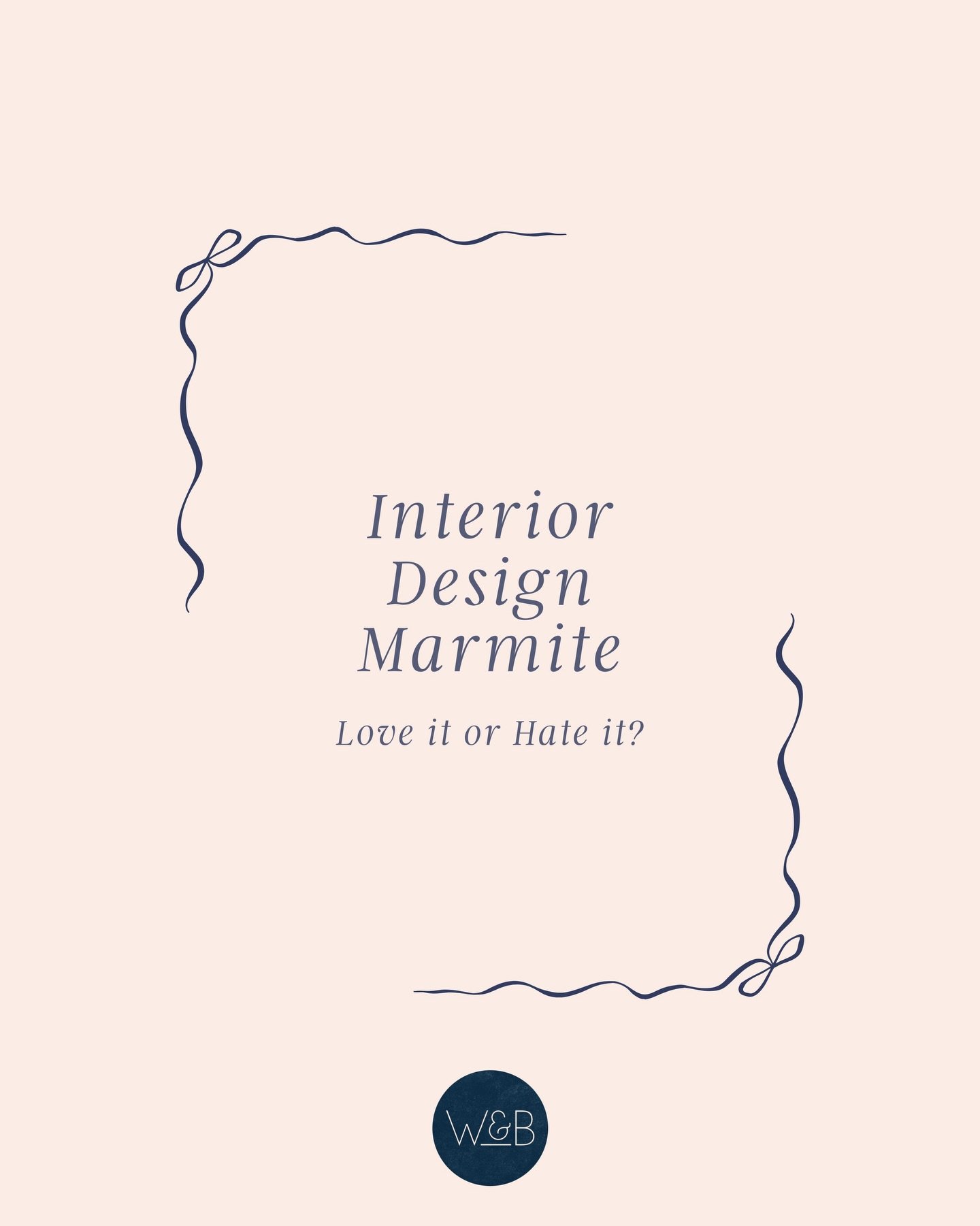 From boucl&eacute; chairs to colour-drenched rooms, pattern clashing to dogs in kitchens, everyone has an opinion. We&rsquo;re not here to judge you but&hellip;

Swipe through at lightning speed and see whcih ones make you 😍 and which make you 🤢

D