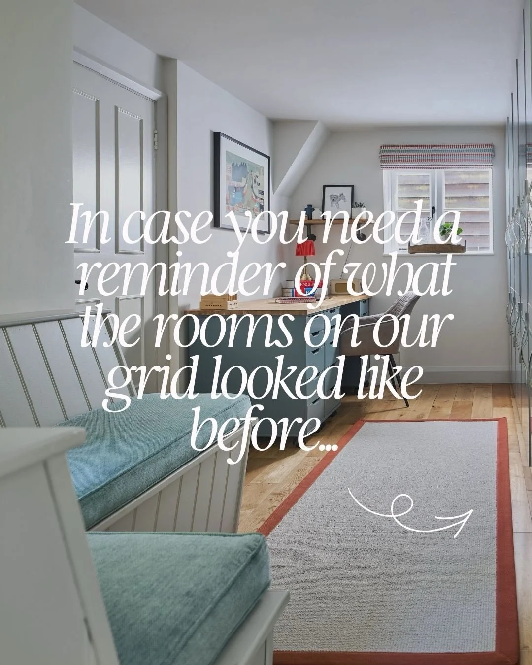 You shouldn&rsquo;t ever feel ashamed or embarrassed about how your room looks when you ask for our help. All the rooms on our grid once lived a different life- some less glamorous than others.

The point is, we meet you where you&rsquo;re at. We&rsq