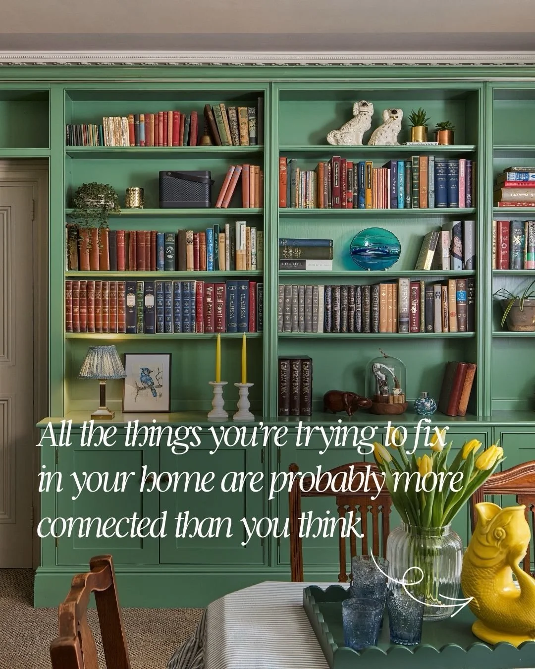 All the things you&rsquo;re trying to fix in your home are probably more connected than you think.

It feels overwhelming when you tot up everything you think isn&rsquo;t working in every room.

But beneath it all there are probably some fundamentals