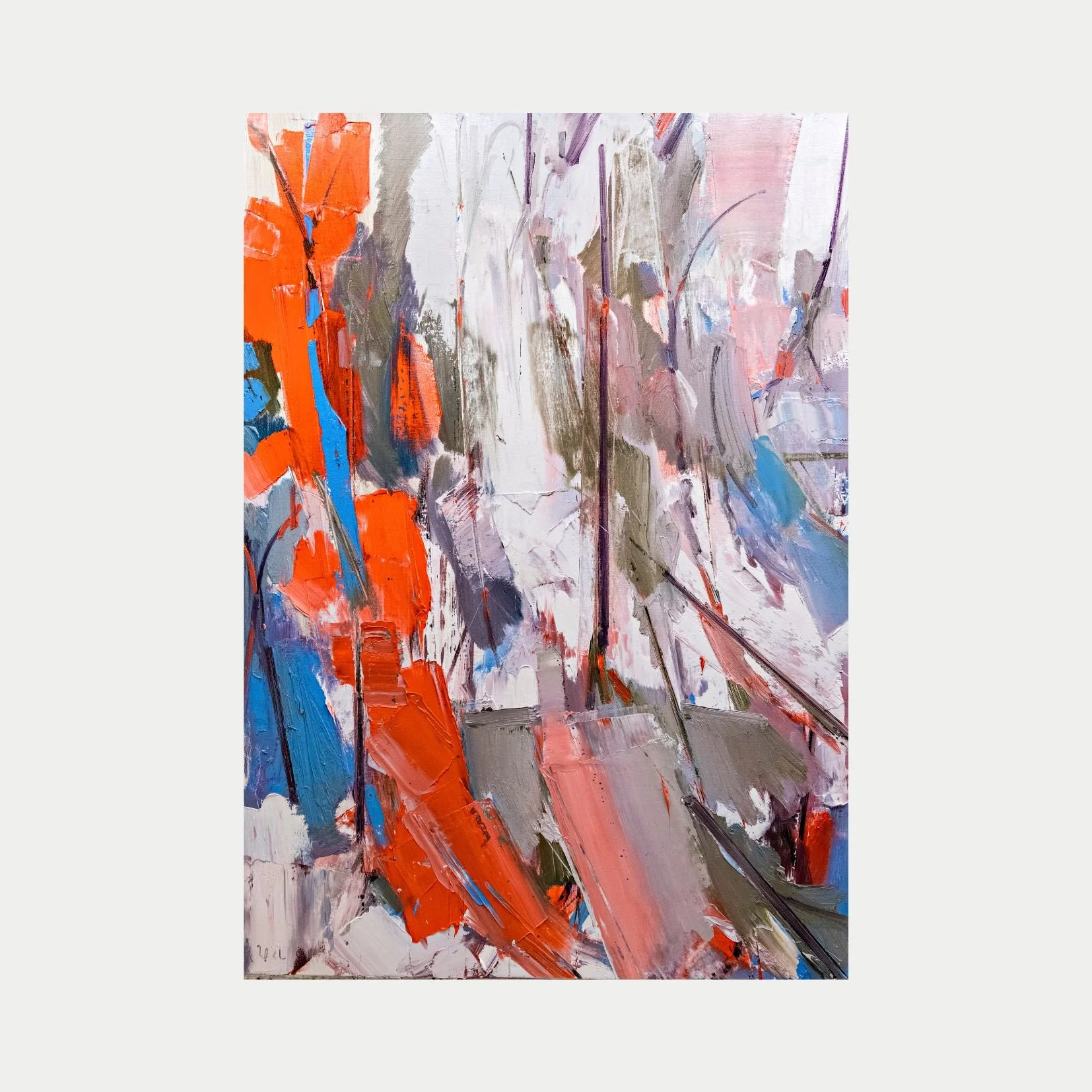 Oil on canvas, 2022, 120x100 cm