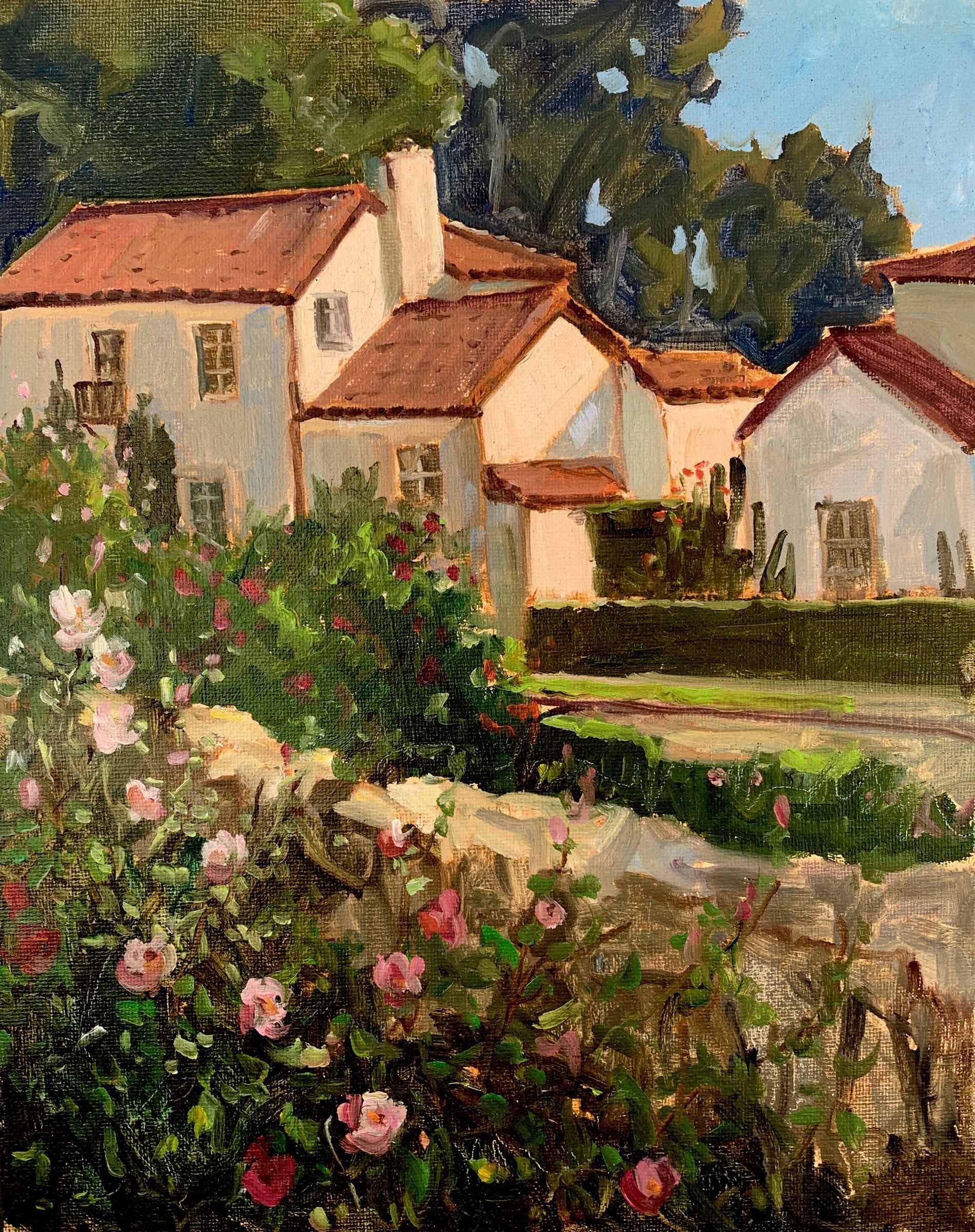 Rose Garden, Santa Barbara Mission