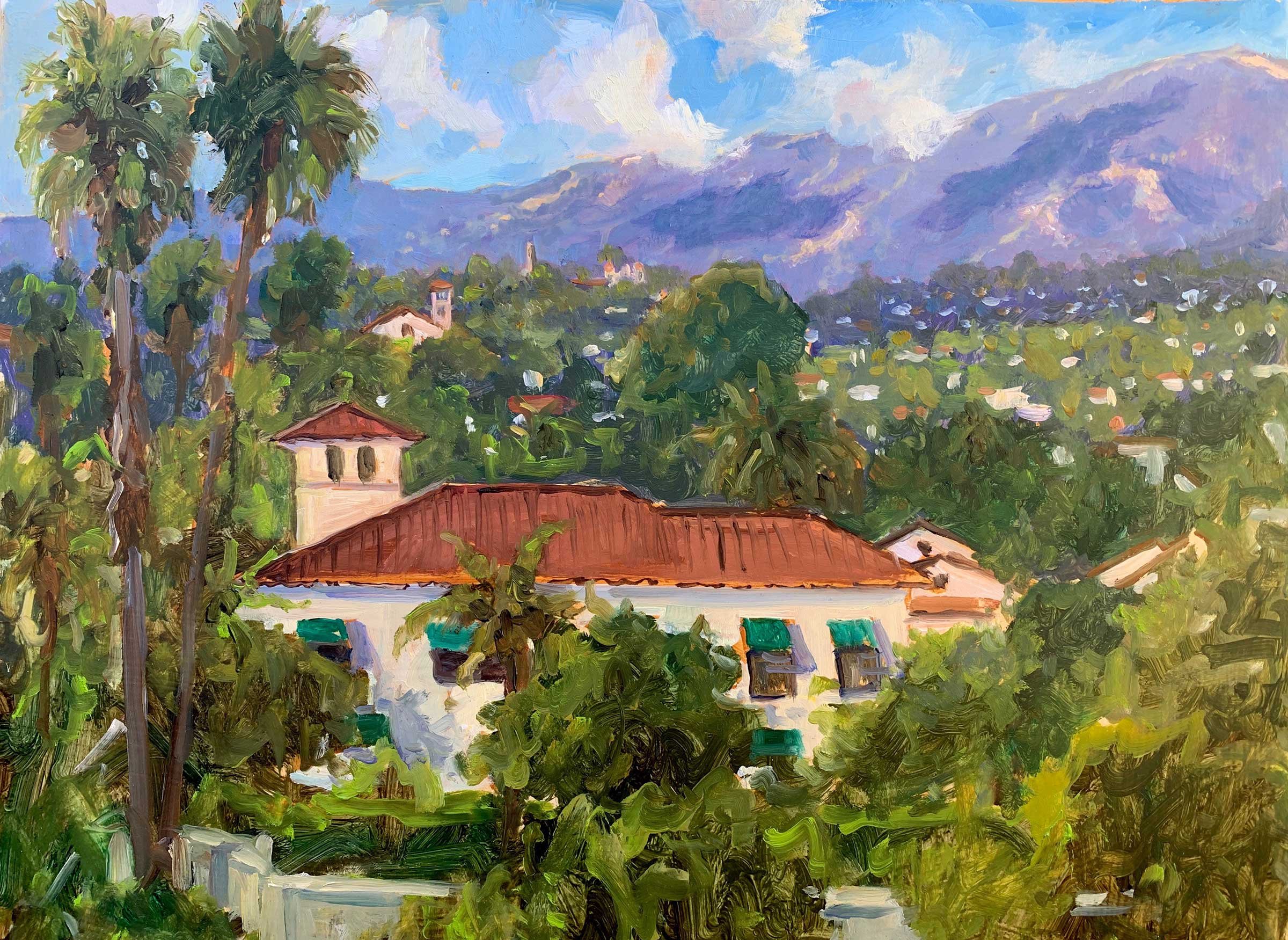 Rooftops of Santa Barbara