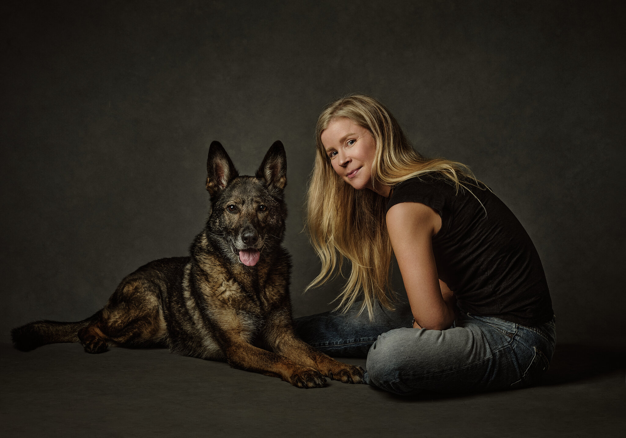 Portraits of People and Dogs