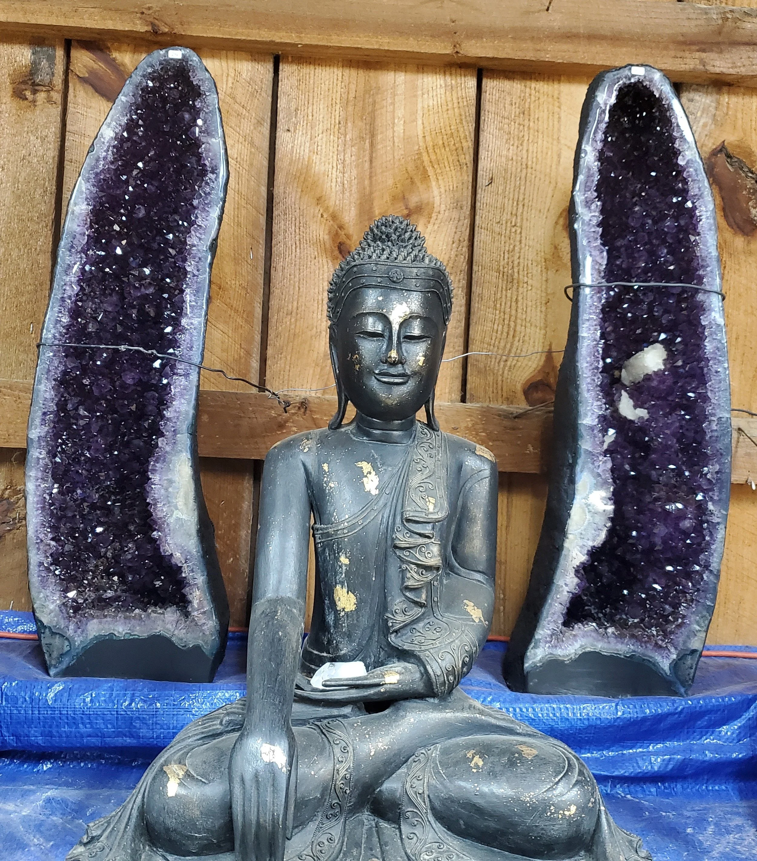 #22. Amethyst Cathedral Pair