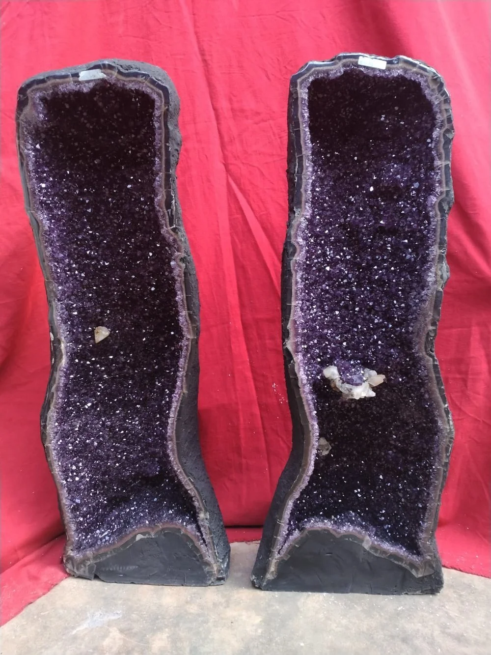 #6. Amethyst Cathedral Pair