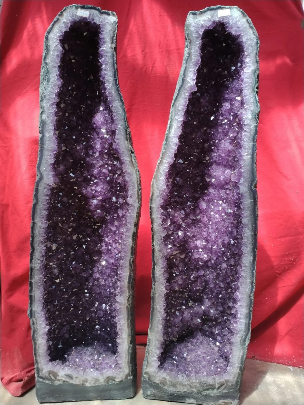 #15. Amethyst Cathedral Pair