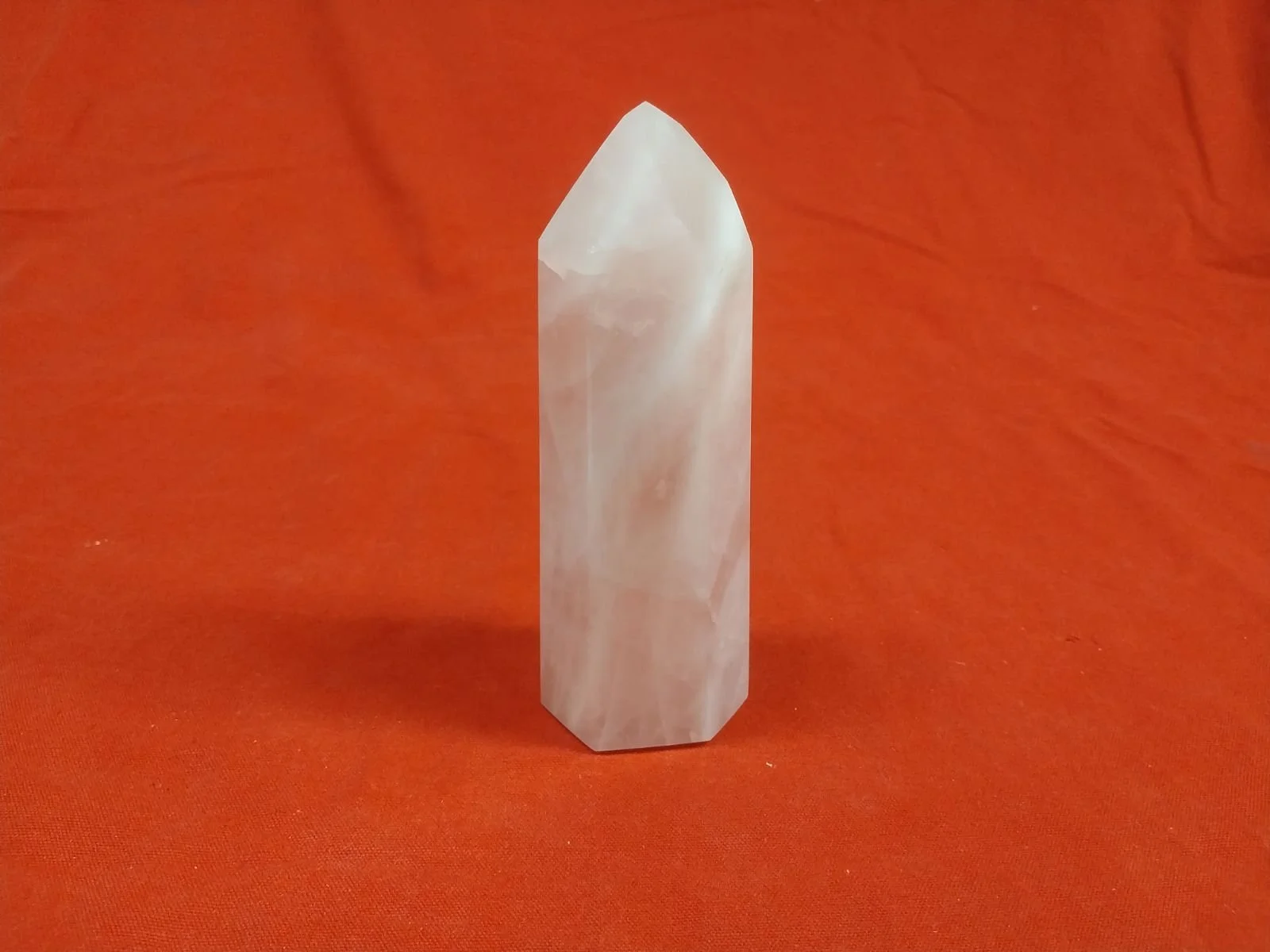 #15. Rose Quartz Standing Polished Point