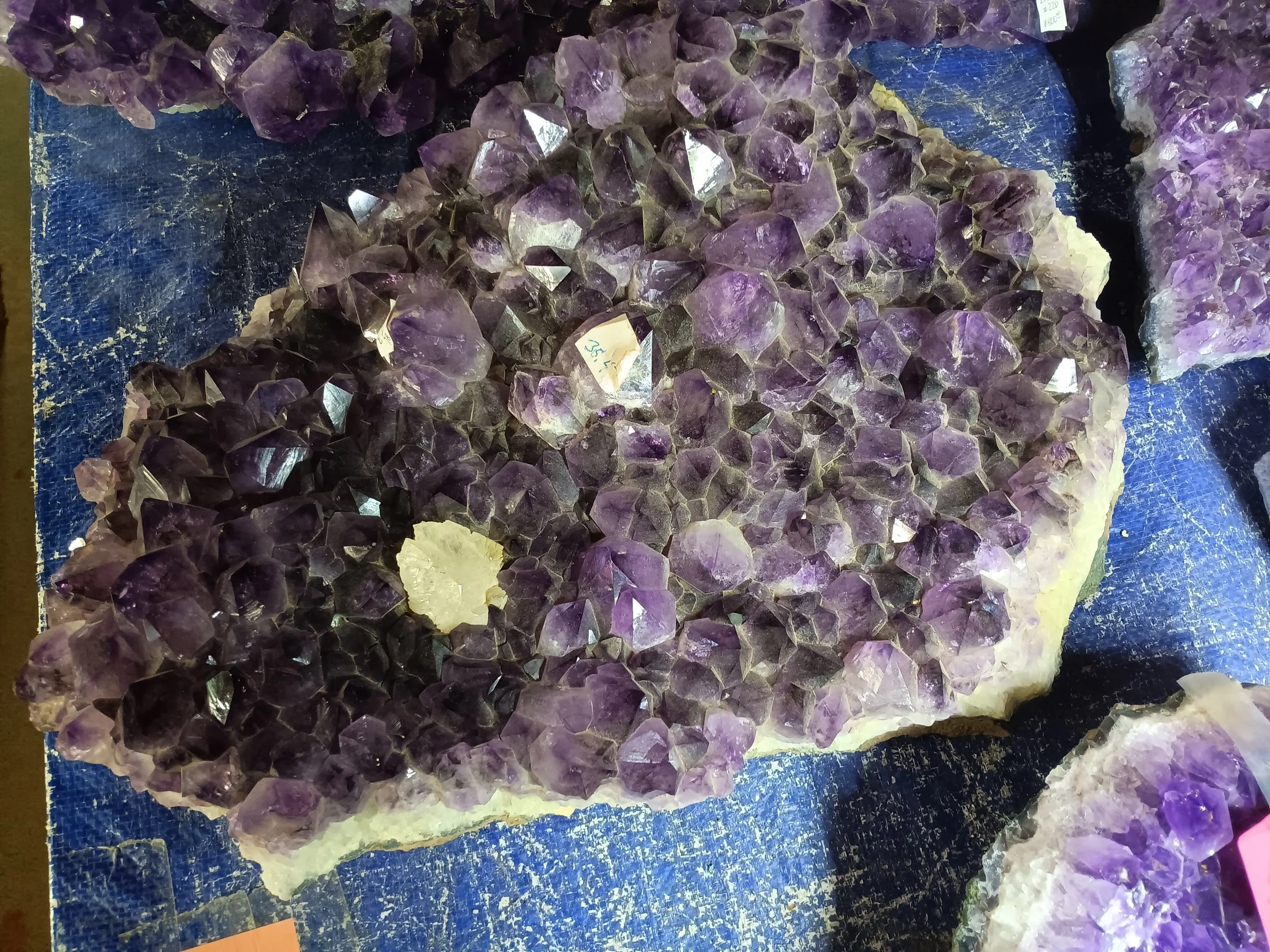 #36. Amethyst Cluster Plate