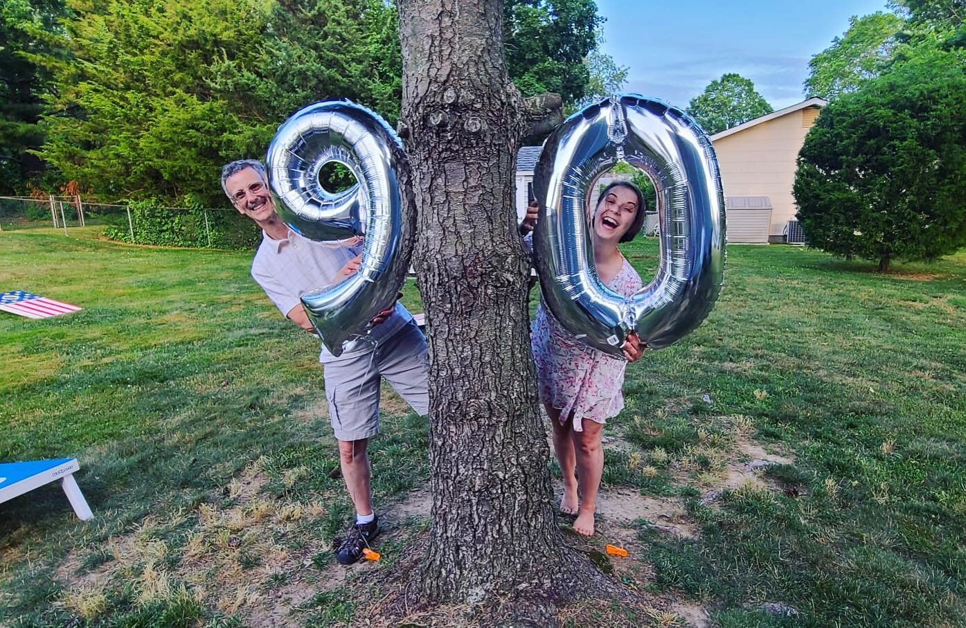 This is 90. 

#math #birthdaybabies #30flortyandfliving