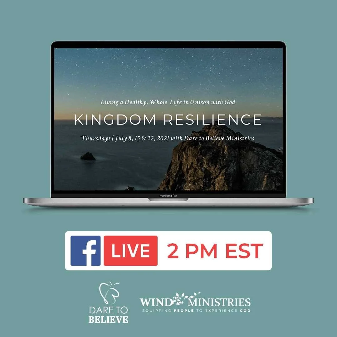 YOU&rsquo;RE INVITED! Join Pastor Kristi Graner and Josh Hoffert as they discuss Kingdom Resilience and what it looks like to live a healthy, whole life in unison with God.