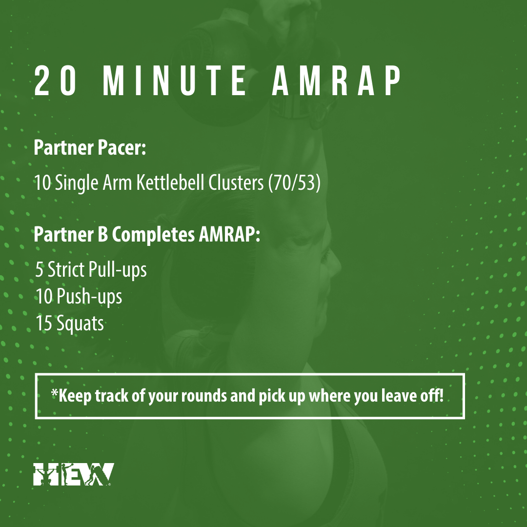 single kettlebell amrap
