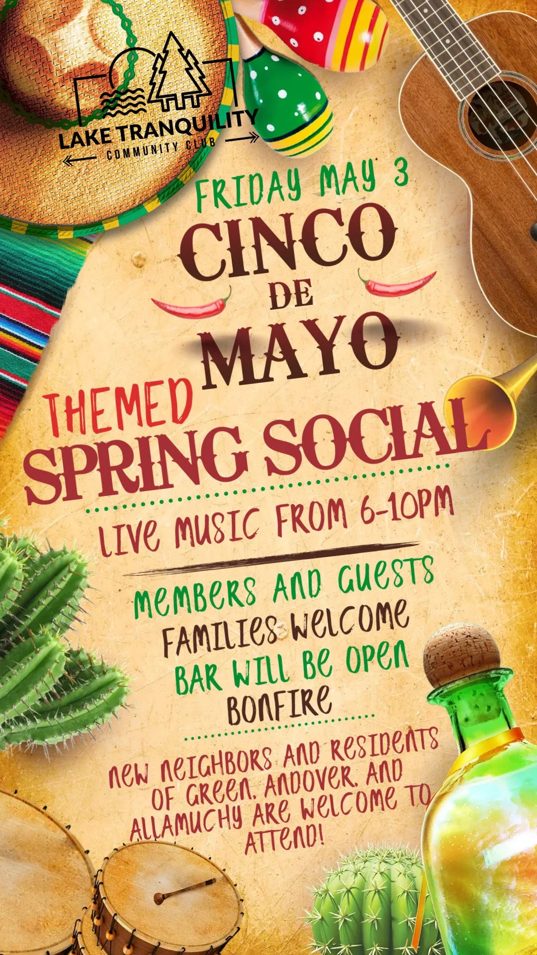 Announcements — Lake Tranquility Community Club