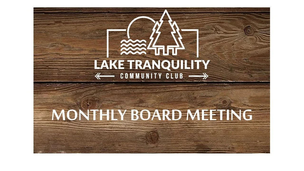 Lake Tranquility Community Club
