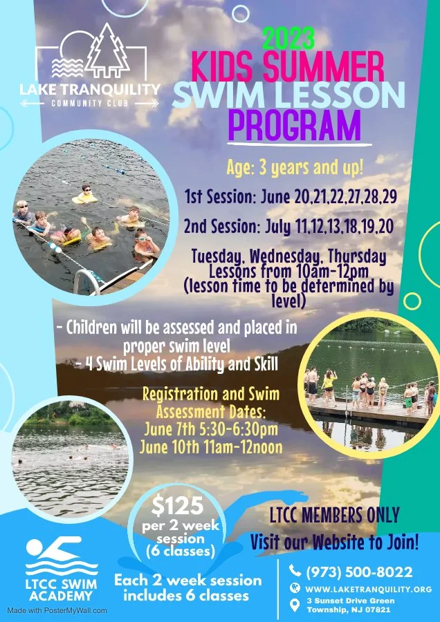 Swim Program — Lake Tranquility Community Club