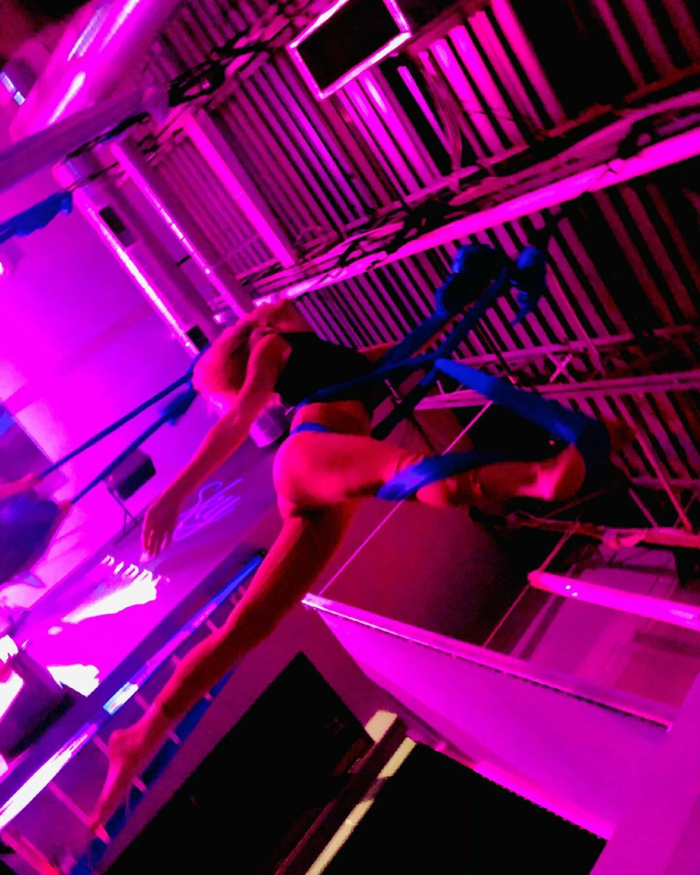 The Sky is The Limit 📸🤩 KandiGram was a blast last night! By popular demand look out for it again next week on the schedule!
@courtneygiebler 

#theskybarre#skykandy #skybestie
#theskybarre #skyplanks #coresisters #skytribe #aerialfitness #kandigra
