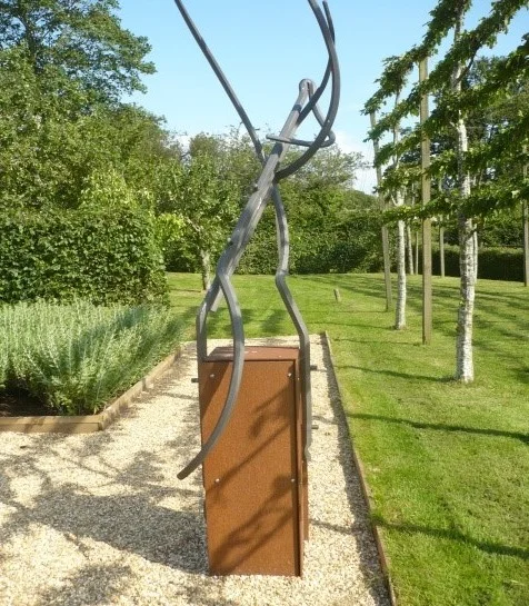 Ed Blower, Yiruk 2012, Forged iron and steel, unique. Acquired from Hereford College of Art degree show.