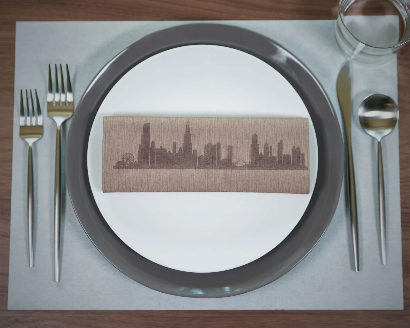 Deluxe Cocoa CITYSCAPE CHICAGO