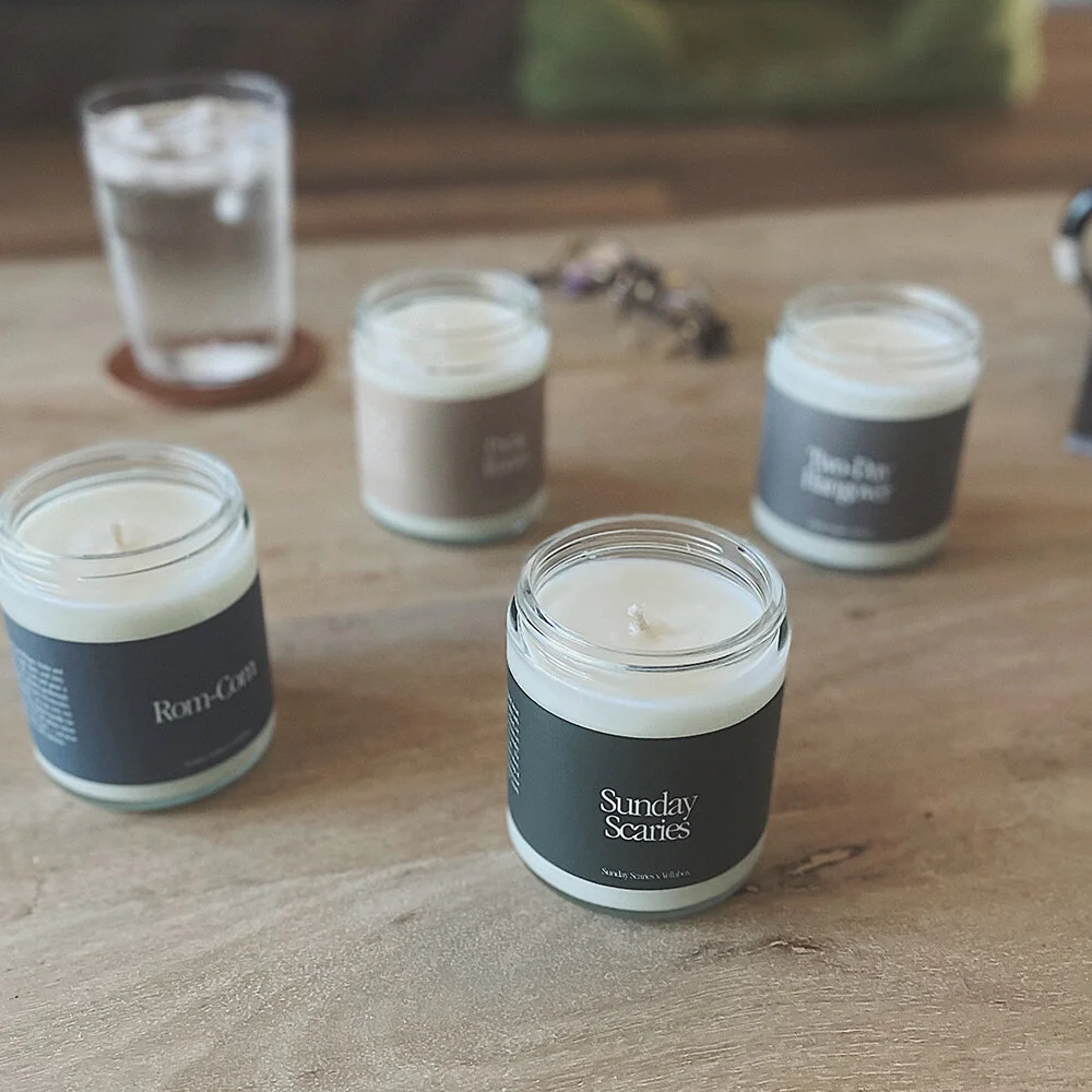 New Sunday Scaries Candles From Vellabox Have Arrived