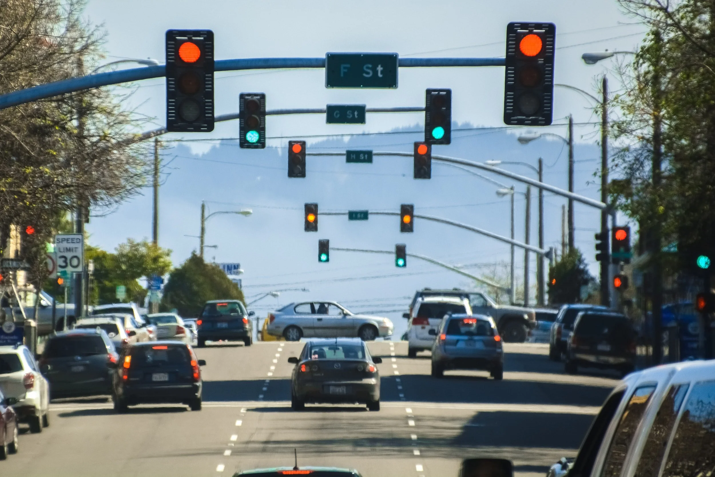 Red Lights Or Lines?