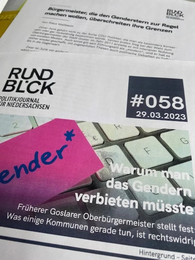 "Bürgermeister, den den Genderstern zur Regel machen wollen, überschreiten ihre Grenzen"