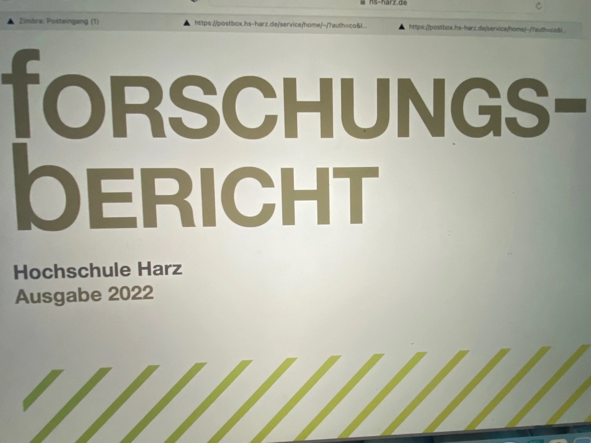 Forschungsbericht der Hochschule Harz: "Hybride kommunale Gremiensitzungen"