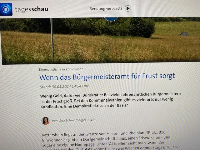 "Wenn das Bürgermeisteramt für Frust sorgt"