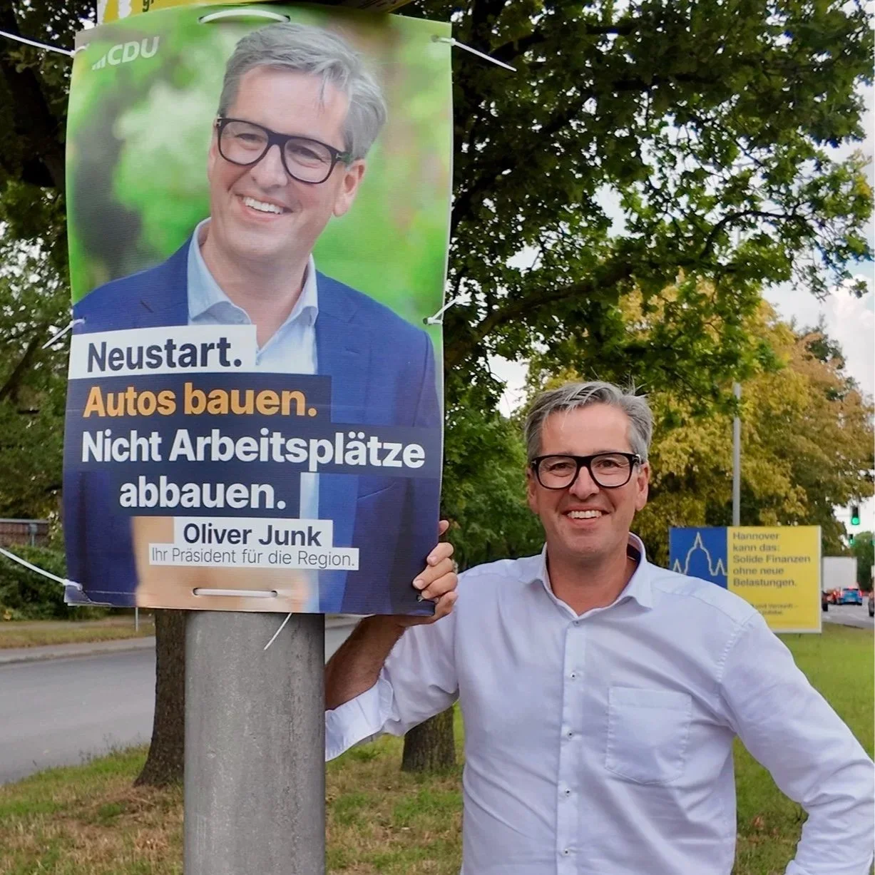 Von einem Bekenntnis läuft in Hannover kein Band