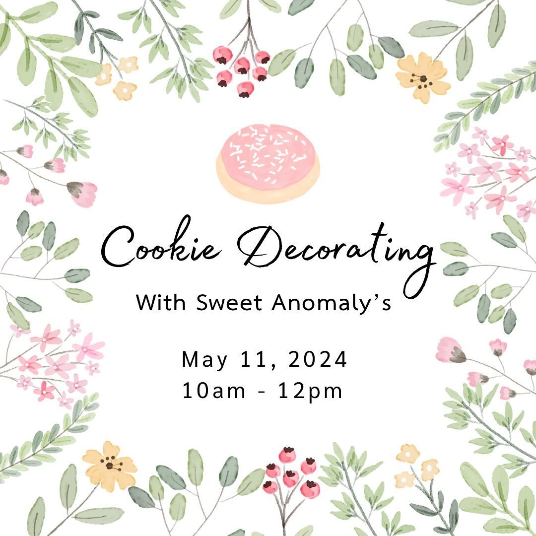 We still have lots of spaces available in our May cookie class with @sweetanomalys!
Signs ups can be found in our bio and on our website under the workshops tab!
Just in time for Mother&rsquo;s Day! 😉

#indigocustomframing #artisanmarket #cookieclas