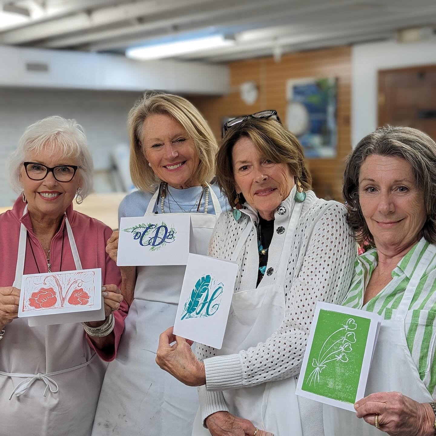 We recently hosted this amazing group of ladies to enjoy a private printmaking workshop! They wanted a creative &amp; fun activity to do together to celebrate their friend&rsquo;s birthday. They had the best time! 

If you &amp; your favorite people 