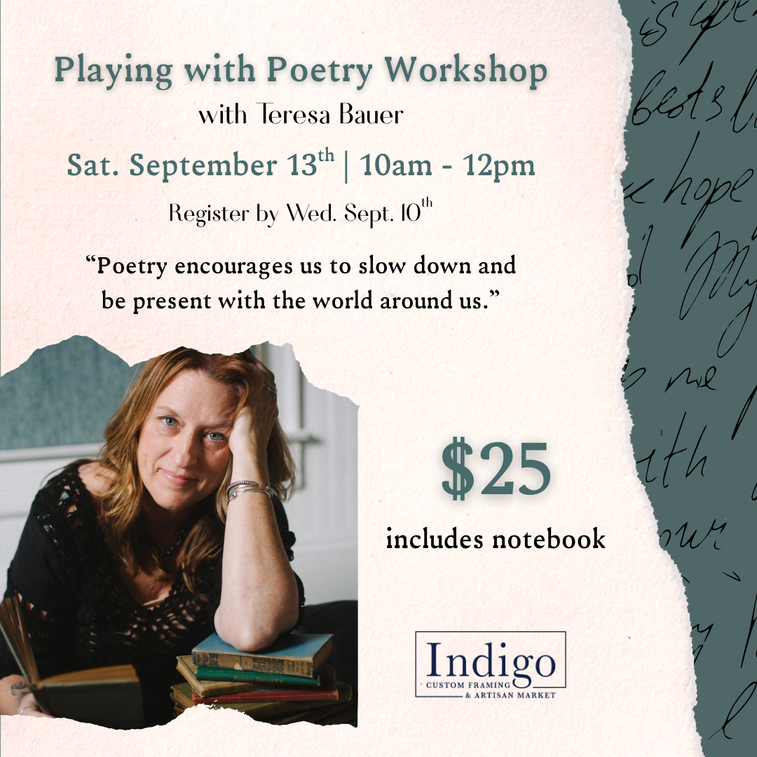 Playing with Poetry Workshop with Teresa Bauer