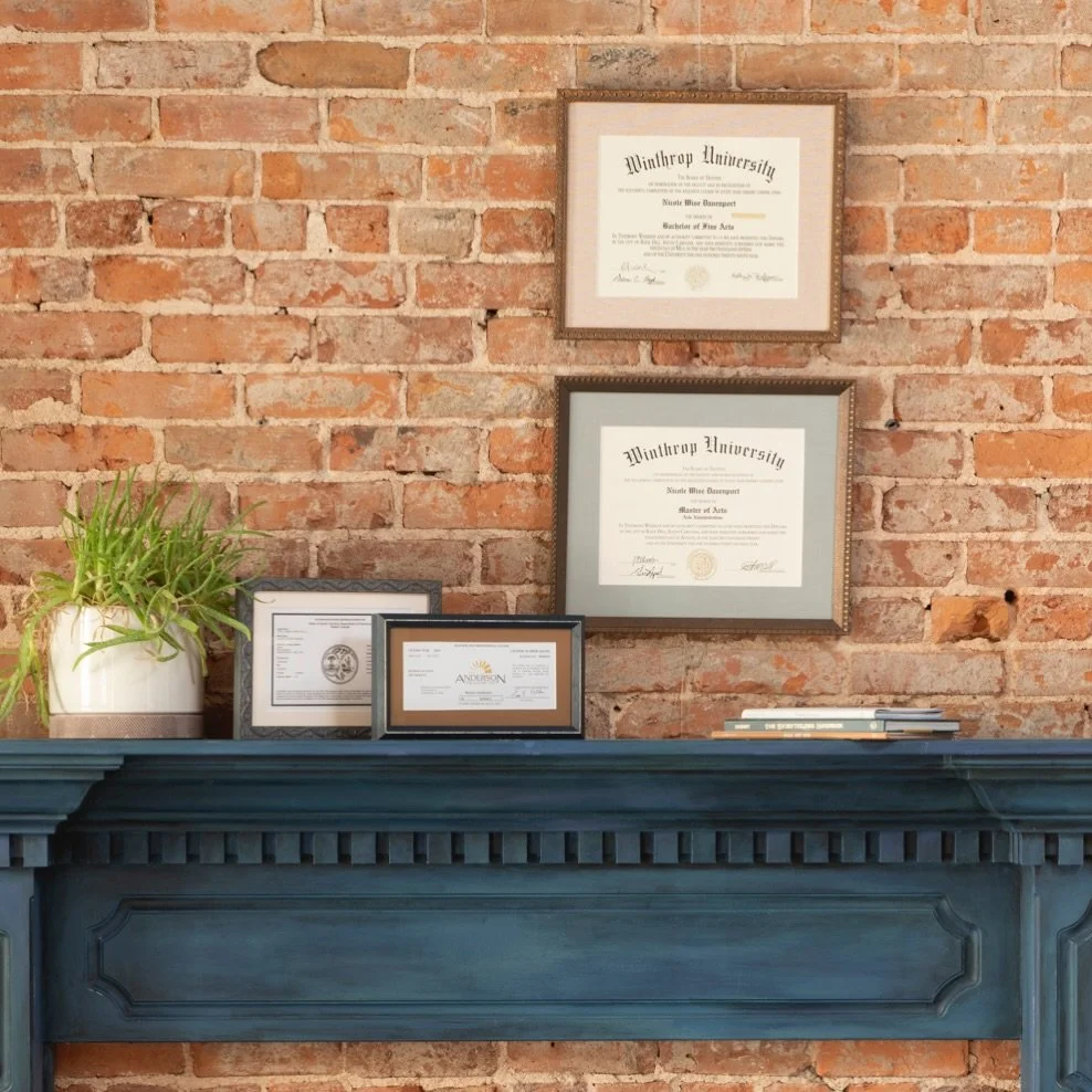 You&rsquo;ve done the hard work, let us help you celebrate! Gift cards for framing make the perfect graduation gift.

I&rsquo;ve worked in framing for four years and it felt so good to finally frame my own diplomas from @winthropu earlier this year. 