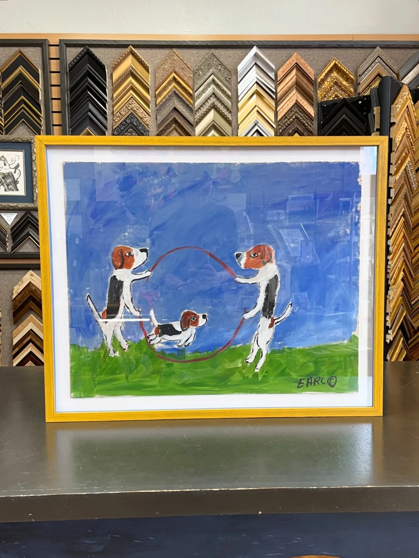 We had the joy of framing so many colorful and whimsical pieces in January! 

#CustomFraming #DowntownAndersonSC #IndigoCustomFraming