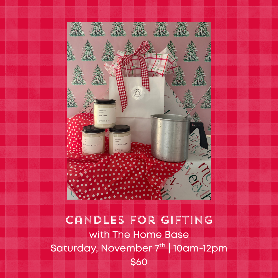 Candles for Gifting with The Home Base
