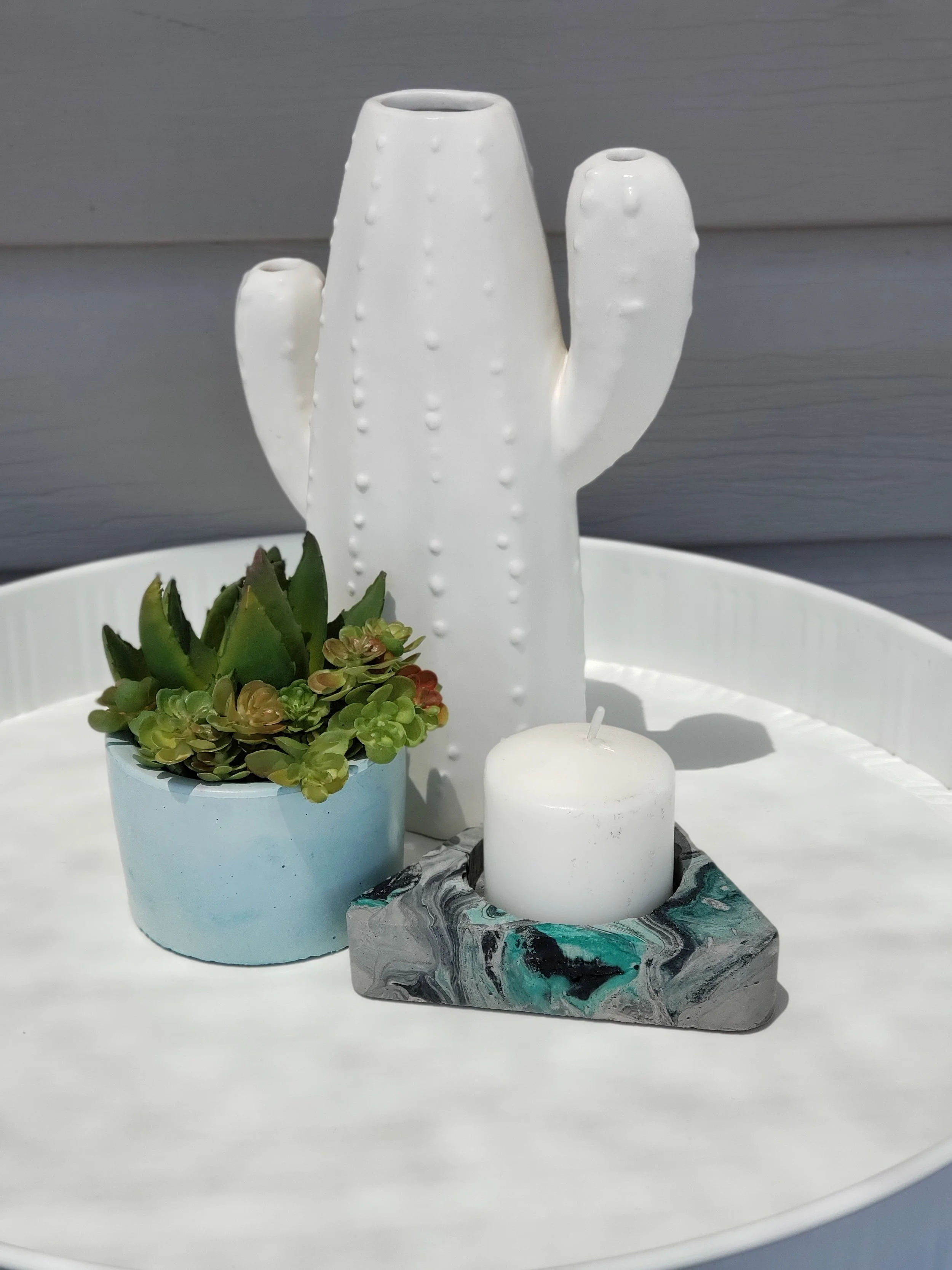 Teal Marble