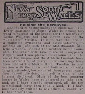 news after boxers die o n titanic