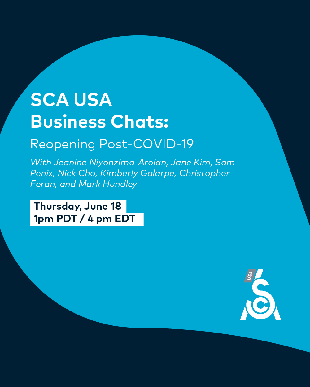 SCA USA Business Chats: Reopening Post-COVID-19