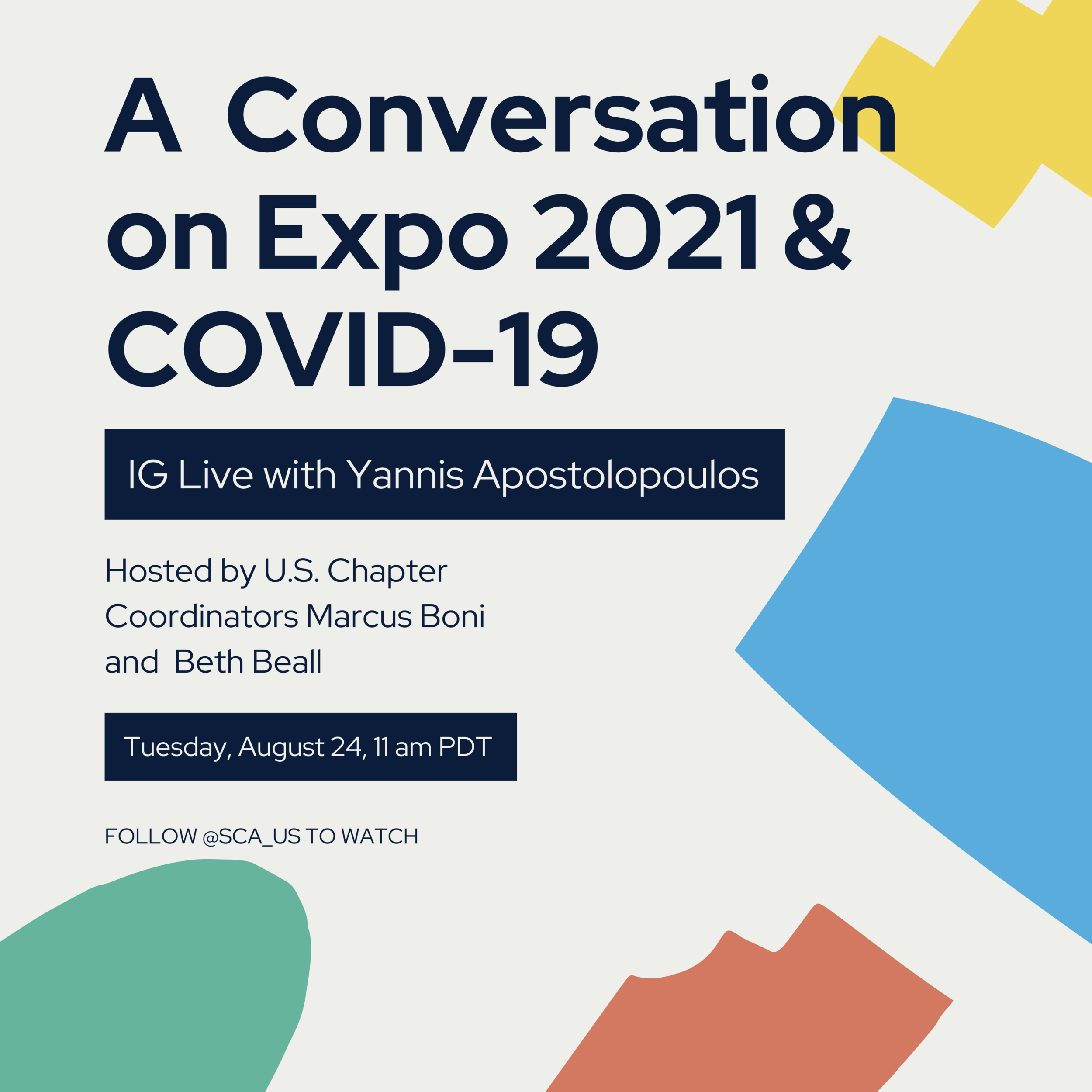Expo 2021 &amp; COVID-19 IG LIVE