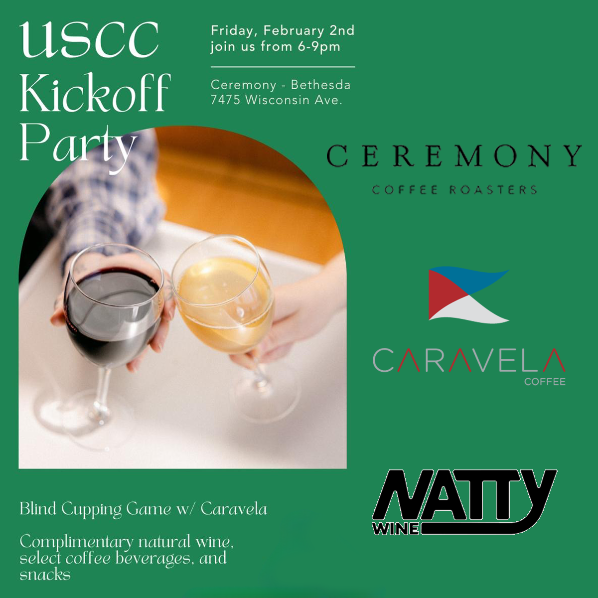 Coffee Mixer with Ceremony, Caravela, Natty Wine