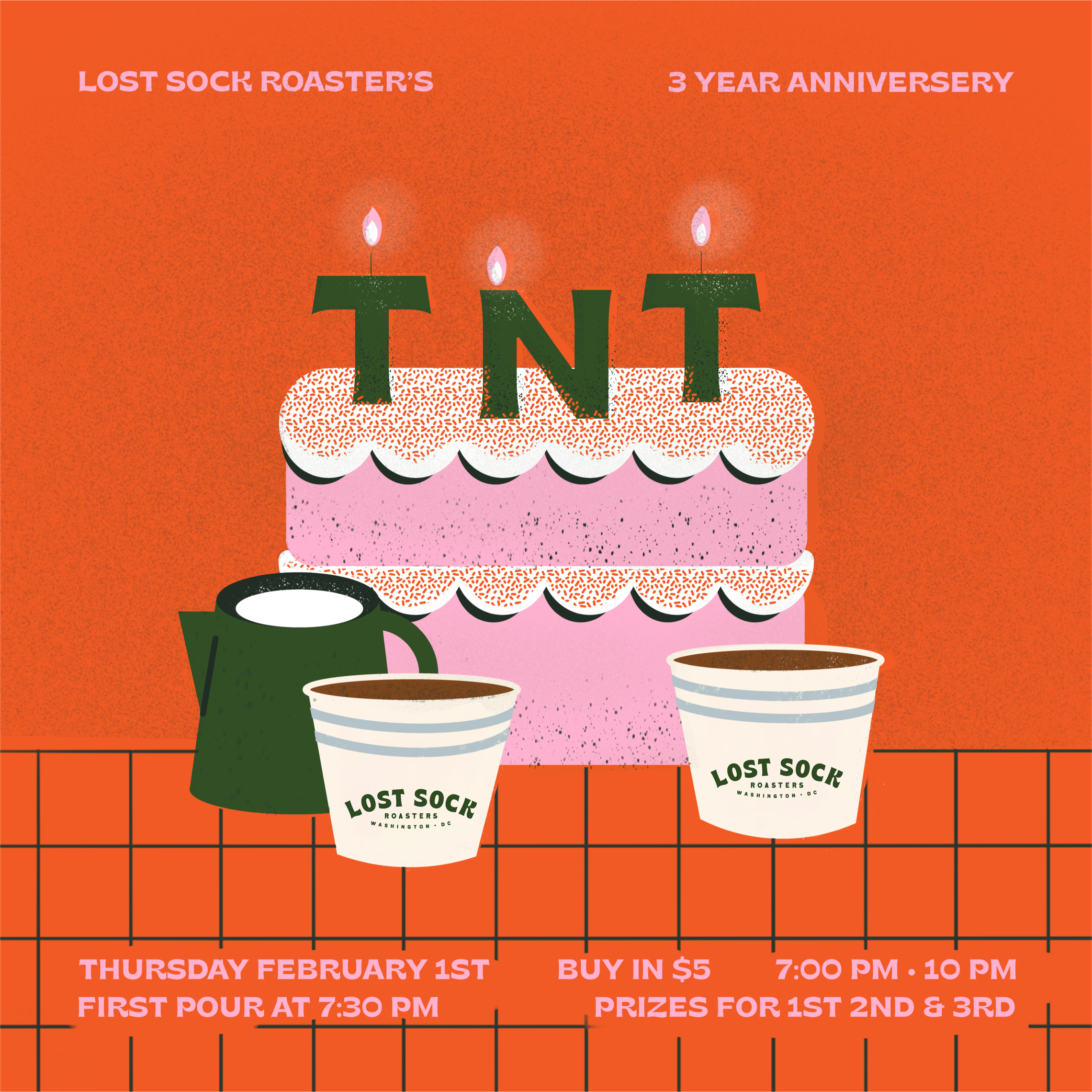 Coffee Benefit with Lost Sock Roasters in DC