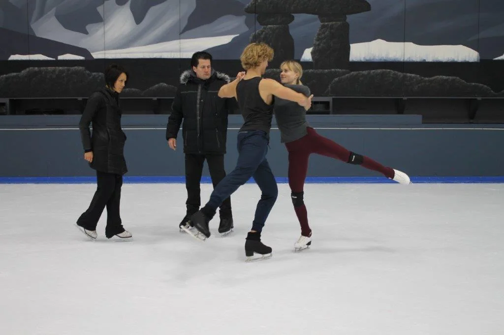 Good Luck Haley & Nik at ISU Senior Grand Prix Skate Canada!