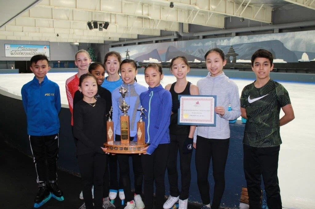 Champs International Skating Centre wins "Top Club in BC" Provincial Award