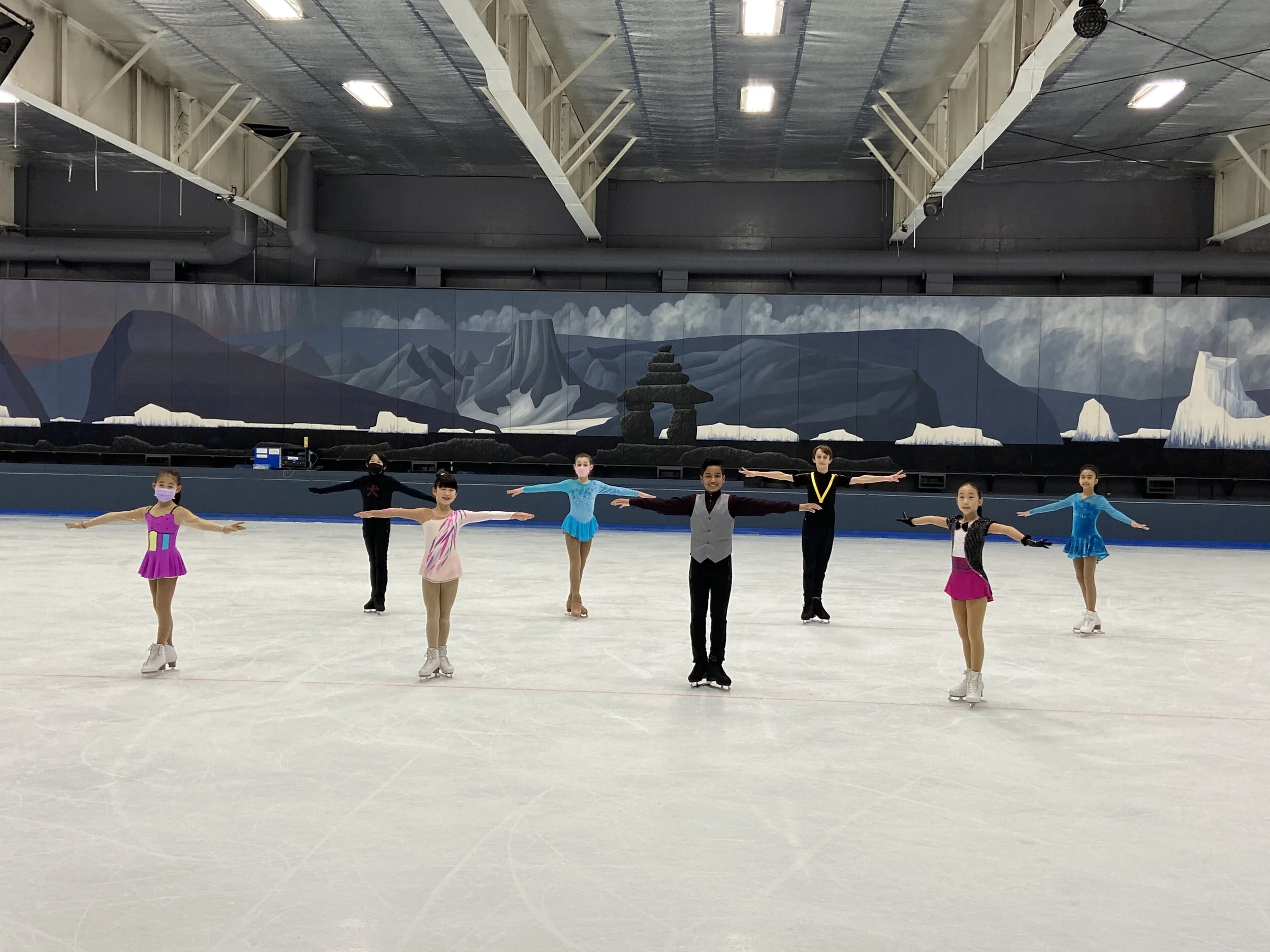 Well done to all skaters at the Champs Star Skate Assessment!