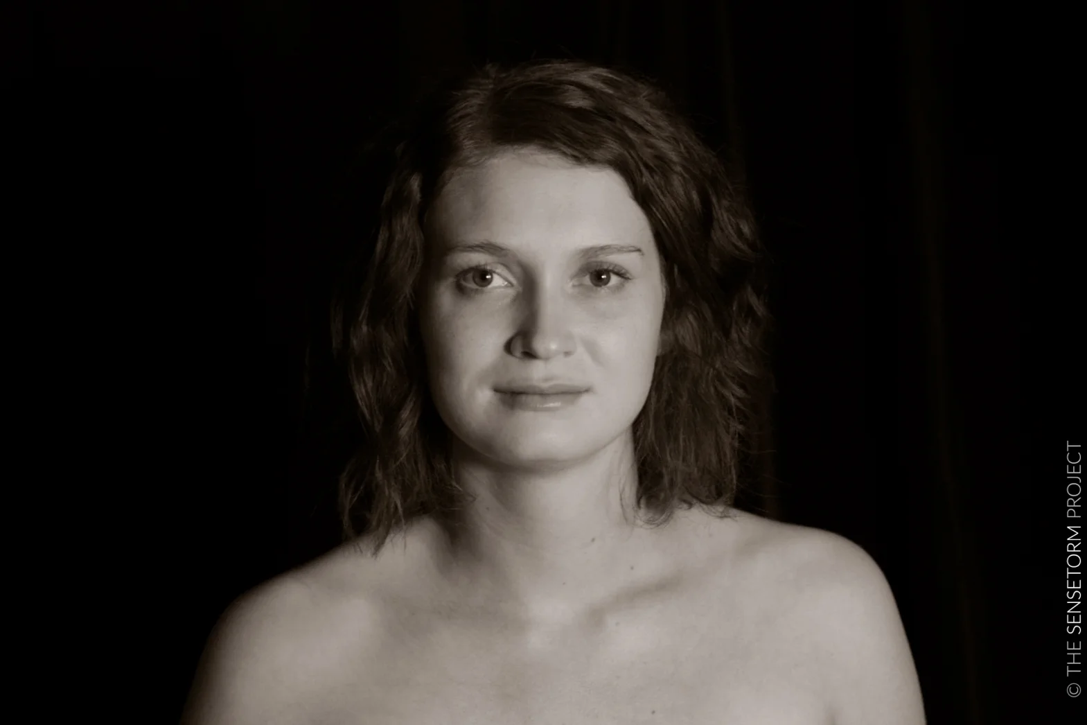THE SENSETORM PROJECT BARE CHARACTER STUDY VIDEOS Actor: Kate Lewis Screenshot from video shot by Guido Luciani