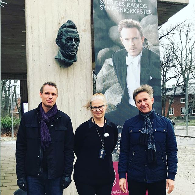 Thank you Karin Lewinson for a wonderful introduction to the National gem Berwaldhallen. 
#berwaldhallen is the home stage for the two ensembles the #swedishradiosymphonyorchestra and the #swedishradiochoir . Through tours and performances across the