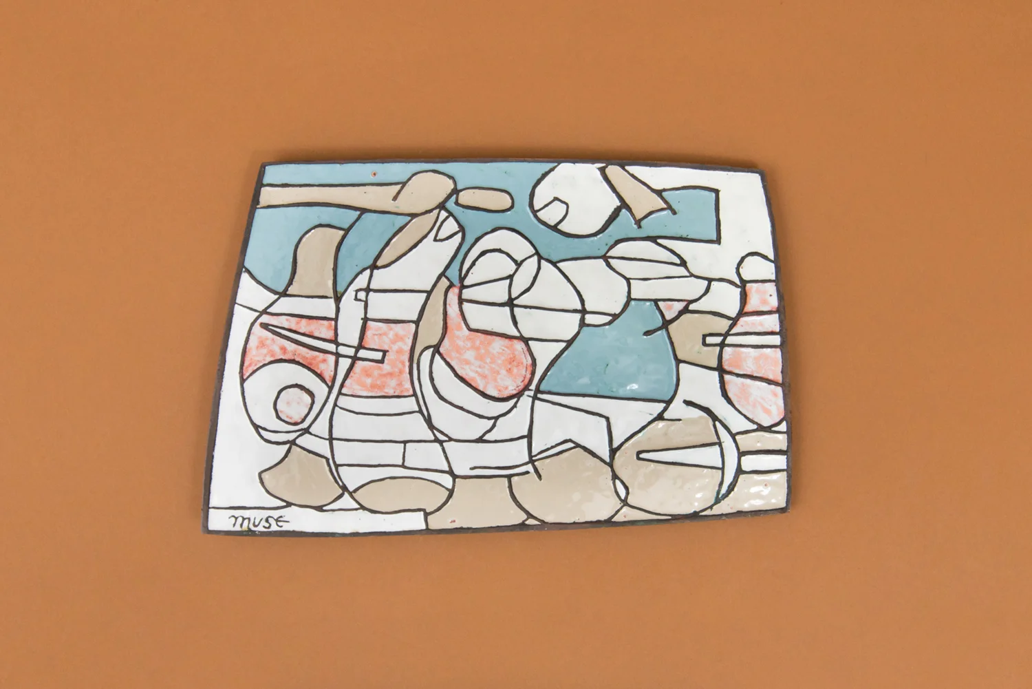 Plaque émaillée, 1950
