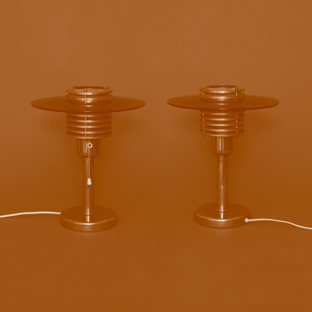 Lampes scandinaves, Paire