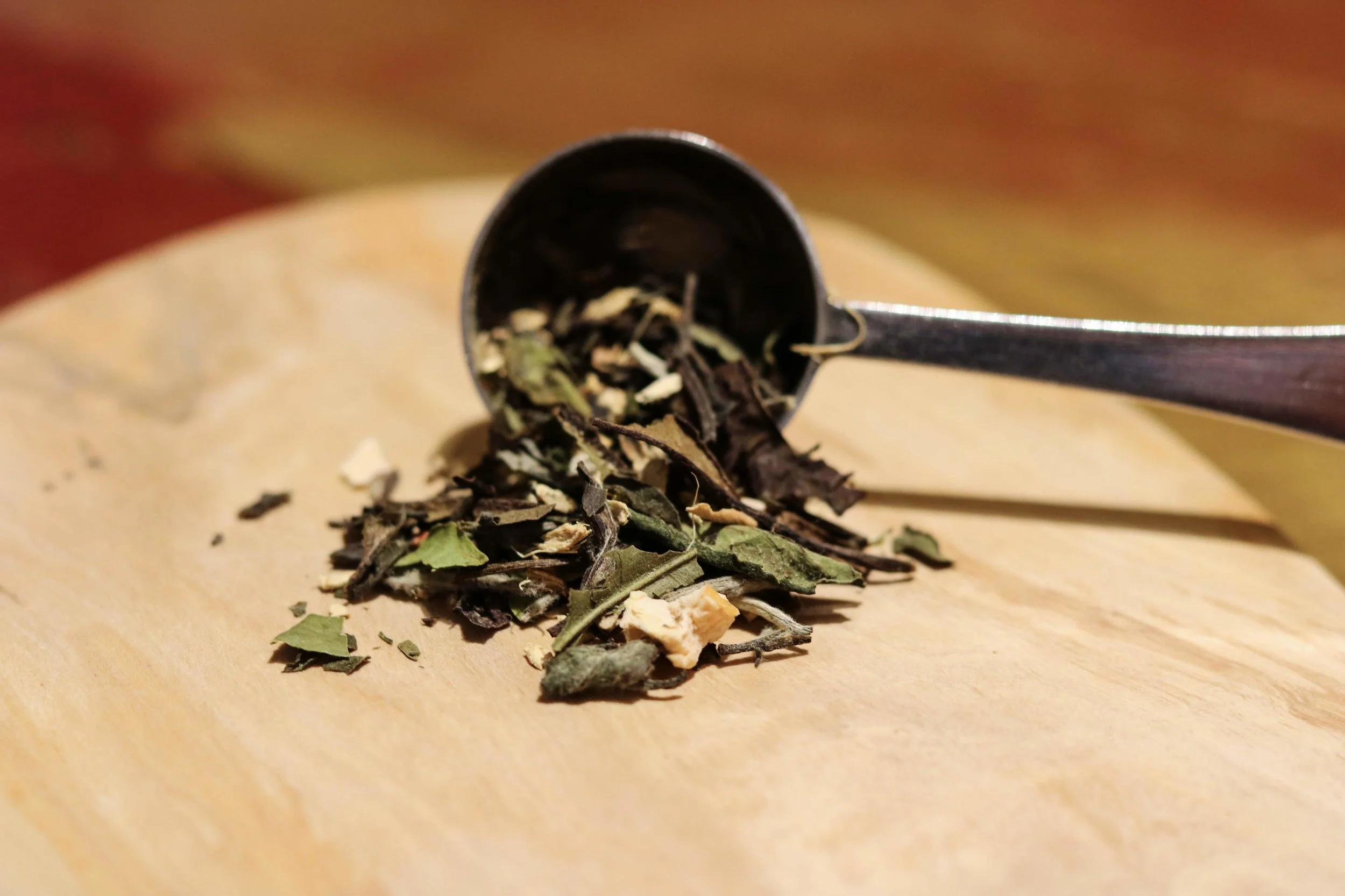 Teaspoon of Peach Ginger Tea